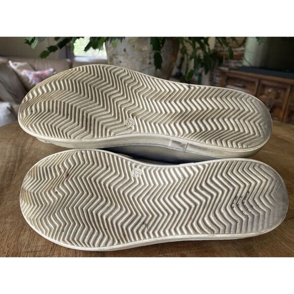 Le Crown Handmade in Italy Distressed Leather Convertible High Low Sneakers 37 - Picture 9 of 12